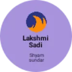 Business logo of Lakshmi Sadi showroom