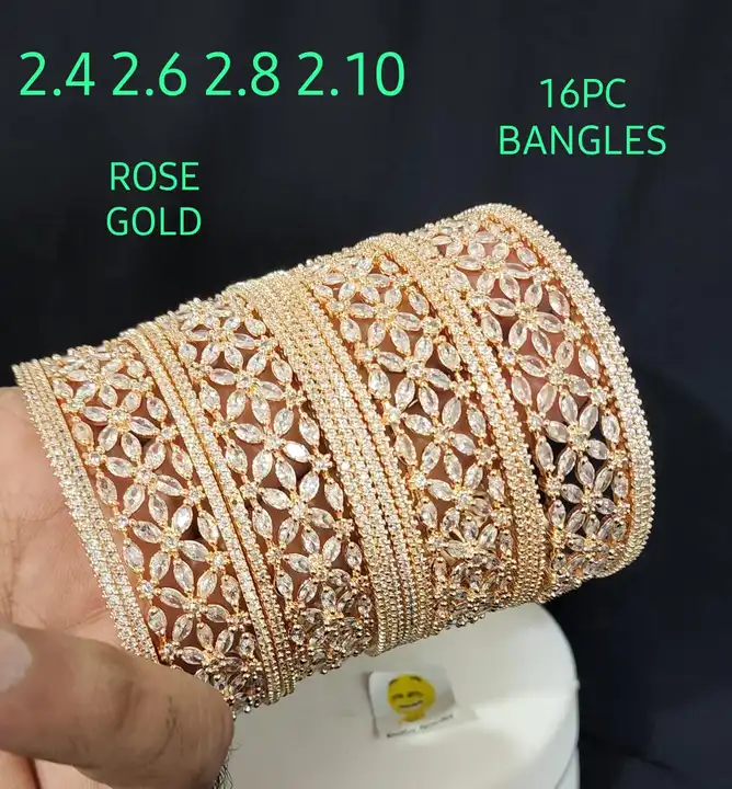 Premium and High Quality AD Bangles  uploaded by Fansy Jewellery  on 4/29/2023