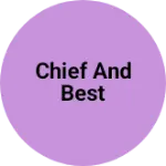 Business logo of Chief and best
