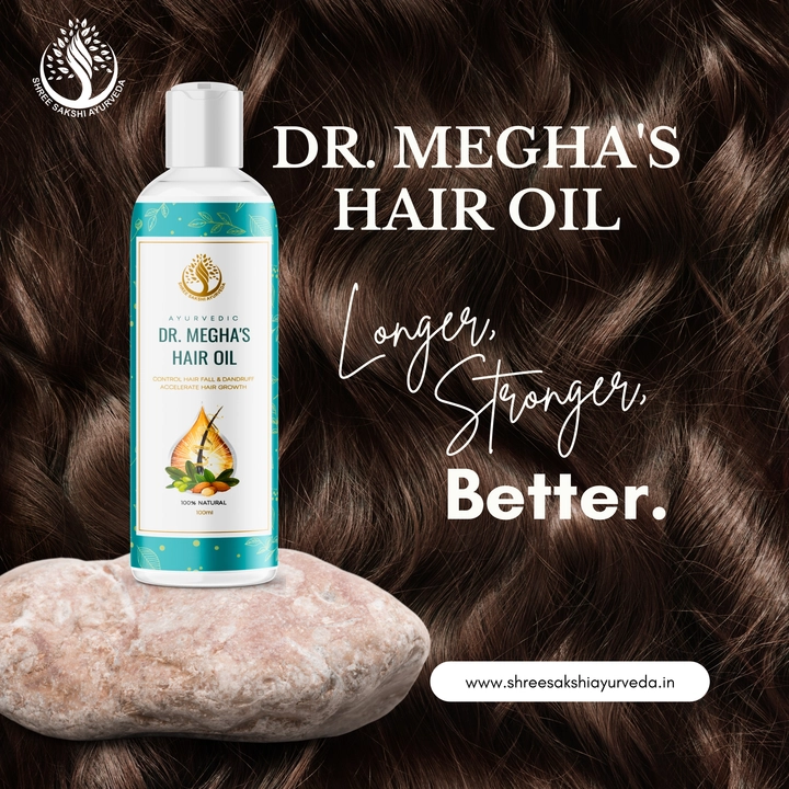 Dr. Megha's Hair Oil -100ml uploaded by Shree Sakshi Ayurveda on 4/29/2023
