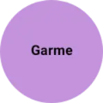 Business logo of Garme