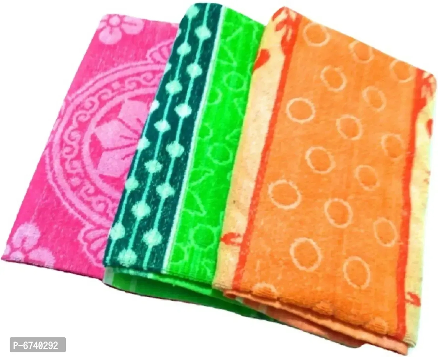 Cotton Multicoloured Hand Towels uploaded by Raj Garments on 4/29/2023