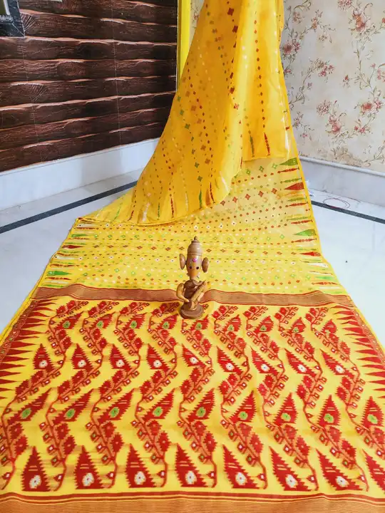 💥Bengal Cotton Jamdani Only 👉 449/- BEST OFFER💥 👉Only for Sarada Collection 👉 uploaded by Sarada Collection on 4/29/2023
