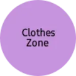 Business logo of Clothes zone
