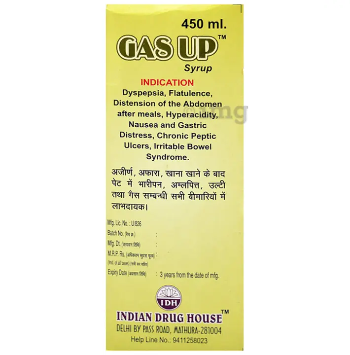 Gas Up Syrup uploaded by Shaad Pharma on 4/29/2023