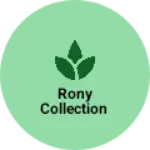 Business logo of Rony collection