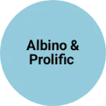 Business logo of Albino & Prolific