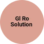 Business logo of GL RO SOLUTION