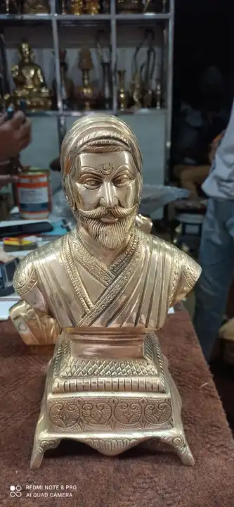 Chhatrapati shahuji Maharaj statue uploaded by Kusum metal &sports on 4/29/2023