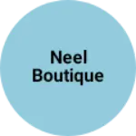 Business logo of Neel boutique