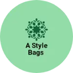 Business logo of A style bags