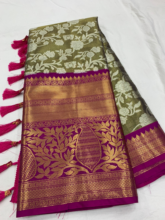 Kanjivaram silk uploaded by Leedon hub on 4/29/2023