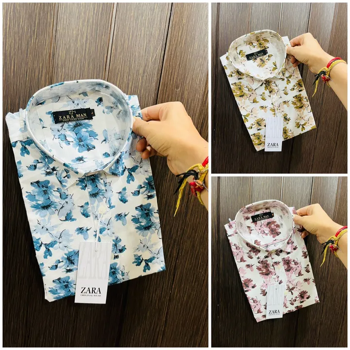 Protion print shirt  uploaded by Gurudev collection on 4/29/2023