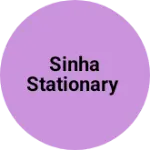 Business logo of Sinha stationary
