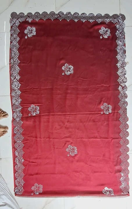 Saree  uploaded by Trupti Creation on 4/29/2023