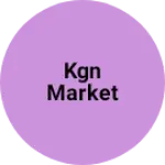 Business logo of KGN market