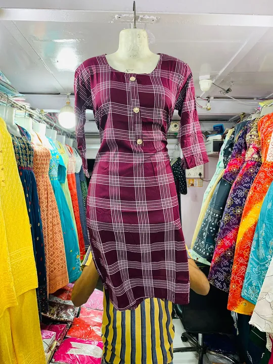 Printed kurti uploaded by LuXuS on 4/29/2023