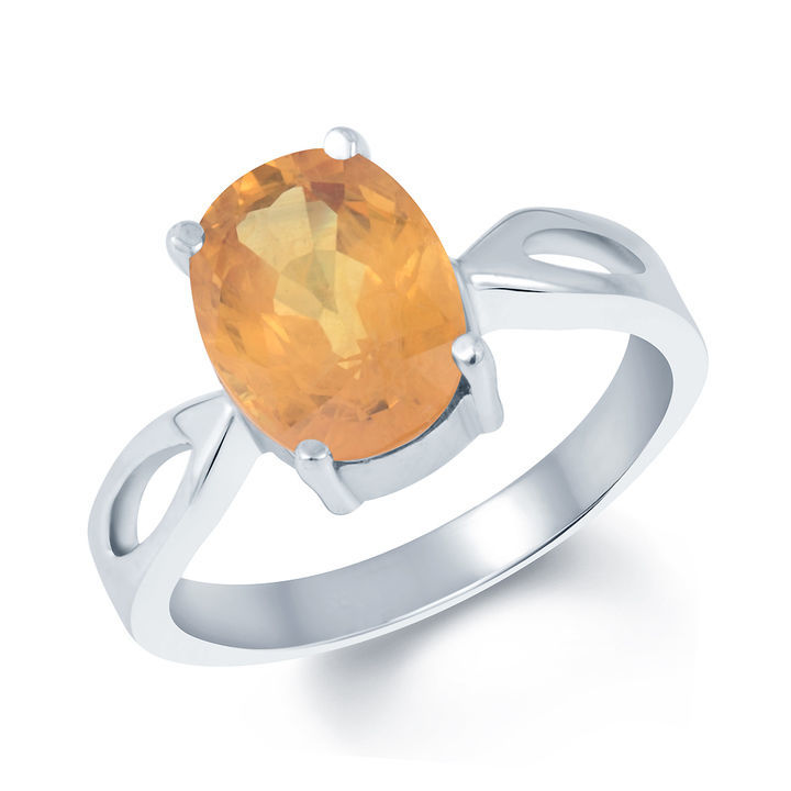 Yellow Sapphire Ring uploaded by Kundali Gems  on 3/7/2021