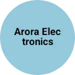 Business logo of Arora electronics