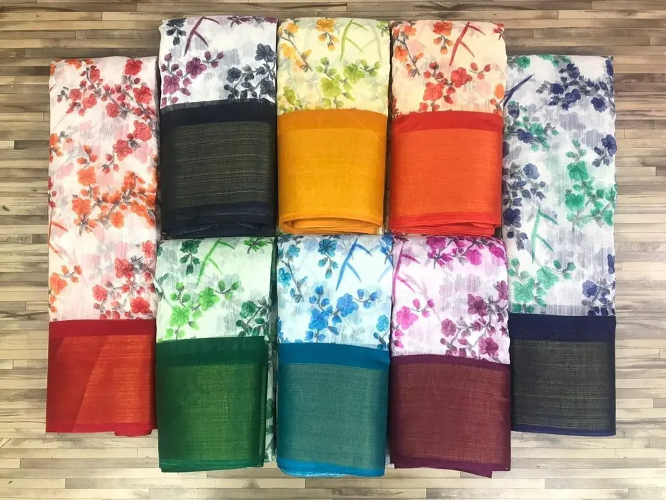 Cotton sarees uploaded by The smart india trading company on 4/29/2023