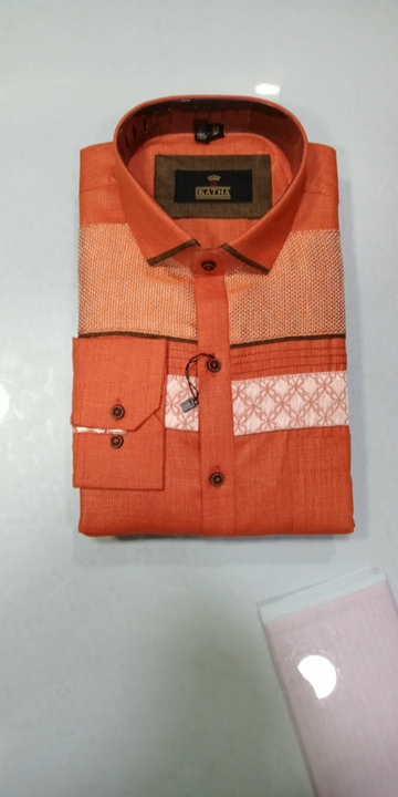 Party wear shirt uploaded by Siddhivinayak creation on 4/29/2023