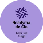 Business logo of Readymade cloth ,sewing and Cosmetics