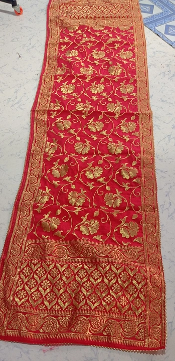Wedding suit of dola silk with heavy dupatta  uploaded by SPRS GLOBAL TRADE on 4/29/2023