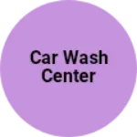 Business logo of Car wash center