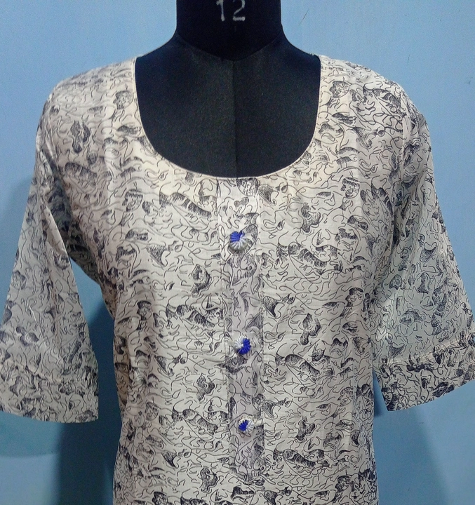 Cotton office wear kurtis  uploaded by SPRS GLOBAL TRADE on 4/29/2023