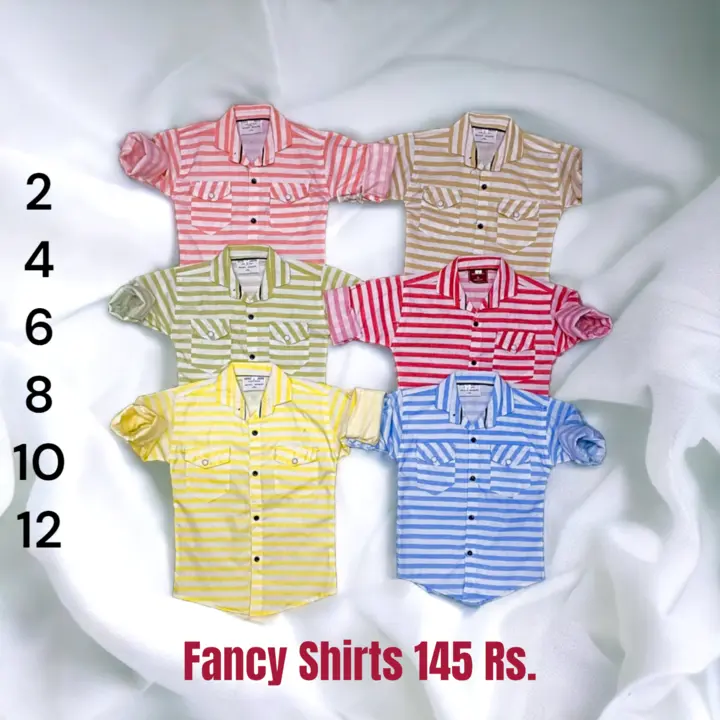 Kids Fancy Shirt uploaded by RISHABH TRADERS on 4/29/2023