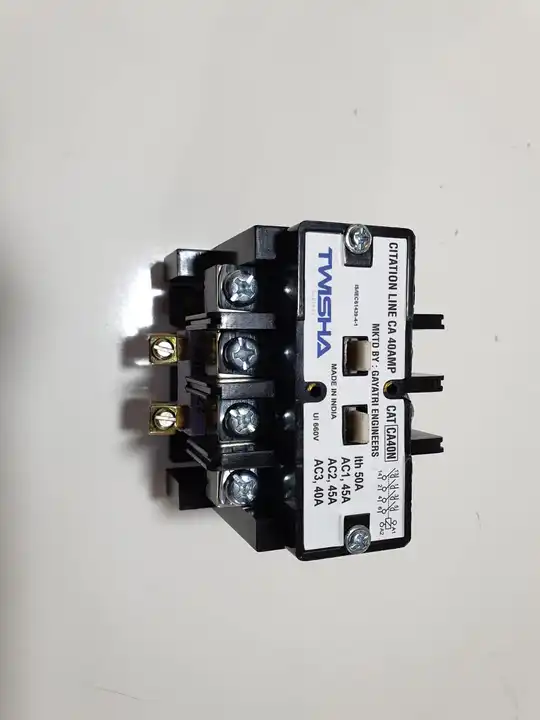 25 A 230v power contactor with overload Relay as per your requirement  uploaded by Shree Krishna electrical works on 4/29/2023