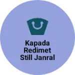 Business logo of Kapada redimet still janral shandal