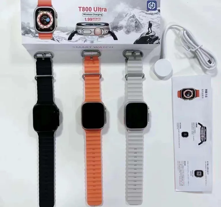 T800 ultra smart watch minimum qty 5pcs uploaded by B.S. ENTERPRISE ( BABUSINGH RAJPUROHIT) on 4/29/2023