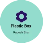 Business logo of Plastic box