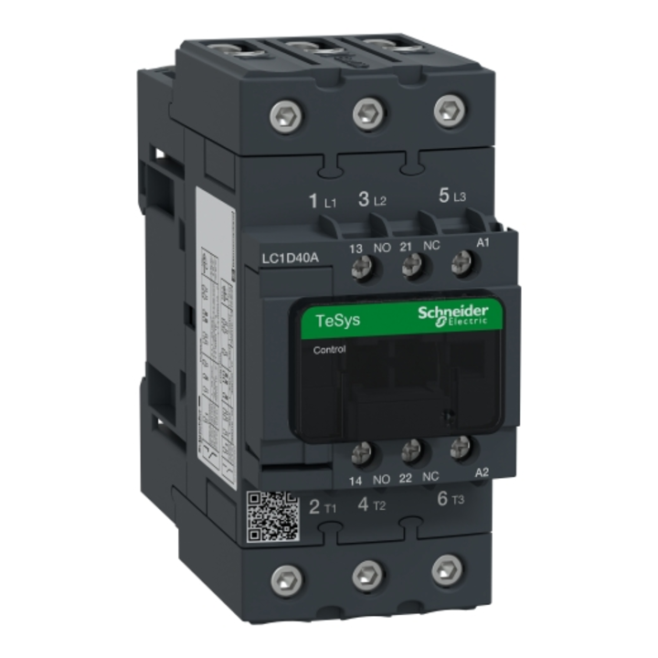 Schneider TeSys D contactor - 3P(3 NO) - AC-3 - <= 440 V 40 A - 415 V AC 50/60 Hz coil

 uploaded by business on 4/29/2023