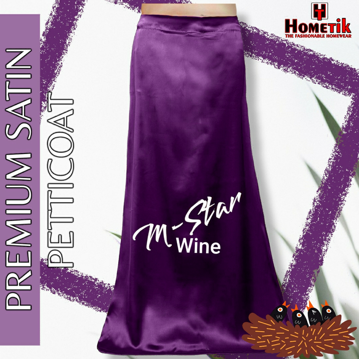 *M-STAR*

         *PRESENTS*

*PREMIUM QUALITY SATIN PETTICOAT 3PC COMBO*

Height: 38 Inch

Waist:  uploaded by Wedding collection on 5/31/2024