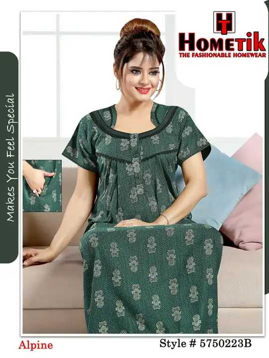 *Premium Alpine Nighty*

*100% YOU LIKE IT, AFTER WEARING HOMETIK ALPINE GOWN*

*NEW DESIGN* *BOOK F uploaded by Wedding collection on 5/29/2024