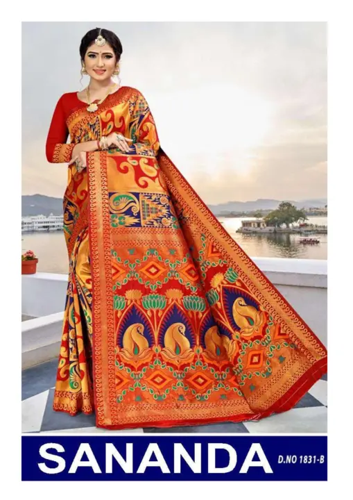 Banarasi saree  uploaded by Vaishnavi textile on 4/29/2023