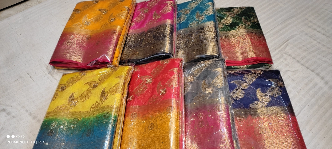 Banarasi semi pure silk saree  uploaded by Rukmani Silk on 4/29/2023