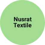 Business logo of Nusrat textile
