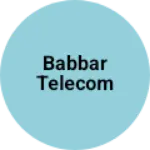 Business logo of Babbar telecom