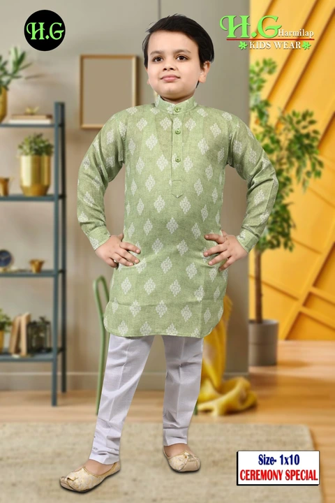 BOYS TRADITIONAL KURTA PAJAMA FOR WEDDING AND PARTIES  uploaded by business on 4/29/2023