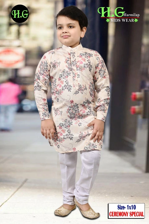 BOYS TRADITIONAL KURTA PAJAMA FOR WEDDING AND PARTIES  uploaded by business on 4/29/2023