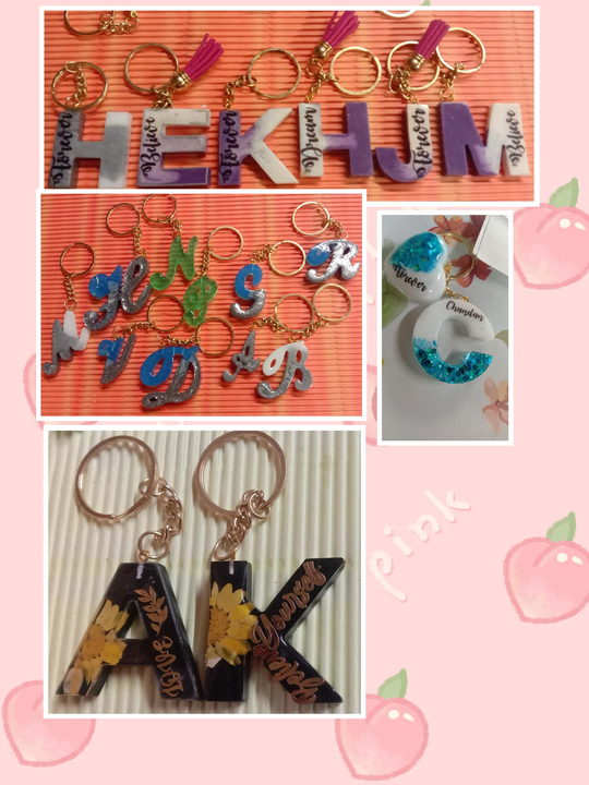 Resin keychains  uploaded by P's ART HOUSE on 4/30/2023