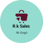 Business logo of R.k sales