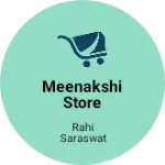 Business logo of Meenakshi store