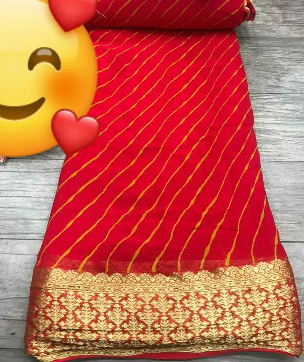 🕉️🕉️🕉️🔱🔱🔱🕉️🕉️🕉️

🥰🥰new Launching🥰🥰

👉pure jhorjt zari Bordr with zari running bluse wi uploaded by Gotapatti manufacturer on 4/30/2023