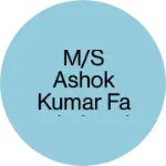 Business logo of M/s Ashok Kumar fatehchand jain
