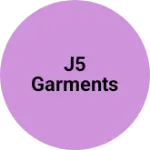 Business logo of J5 garments
