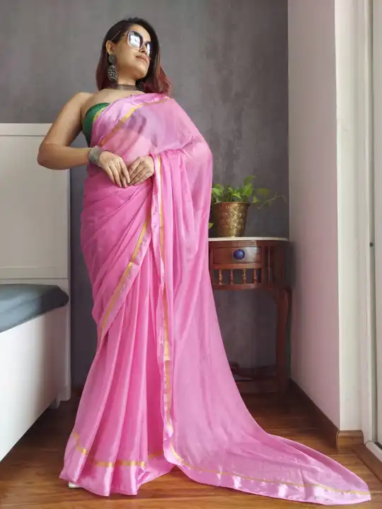 Chiffon saree  uploaded by R v textile on 4/30/2023